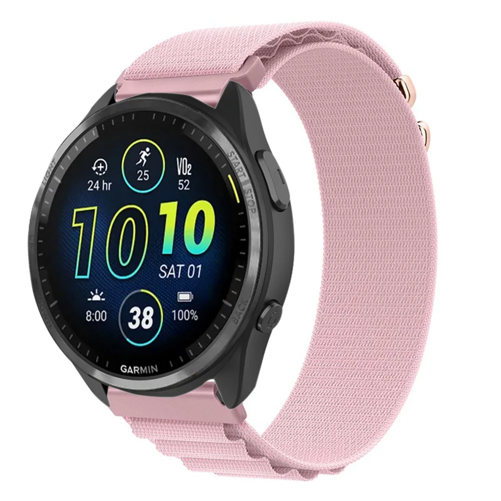 Breathable Nylon Wristband Strap, 20/22mm