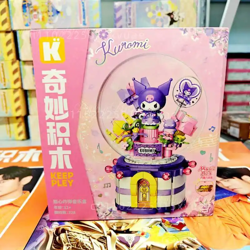 Keeppley Sanrio Building Blocks My Melody Kuromi Hello Kitty Pom