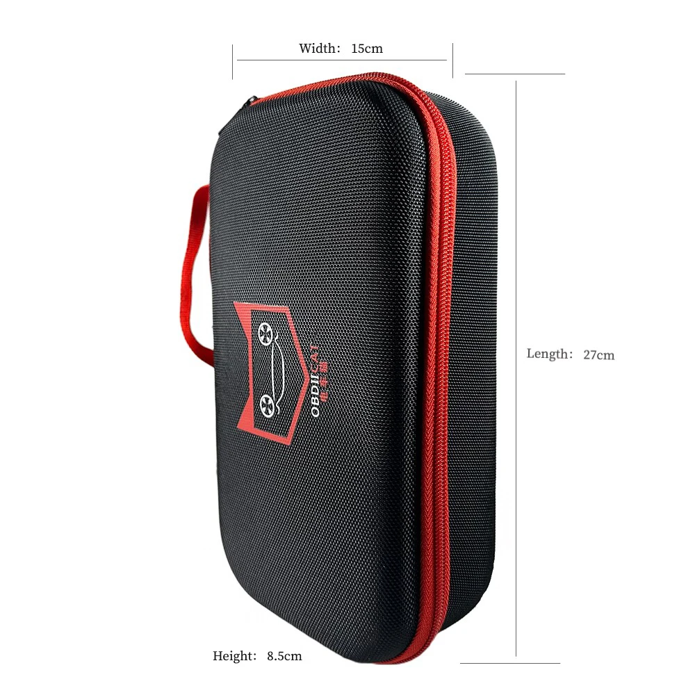 OBD2 진단 도구 또는 점프 스타터 도구 상자, 보관 도구용 케이스 거치대, 여행 밀폐 컨테이너 C108 도구 상자