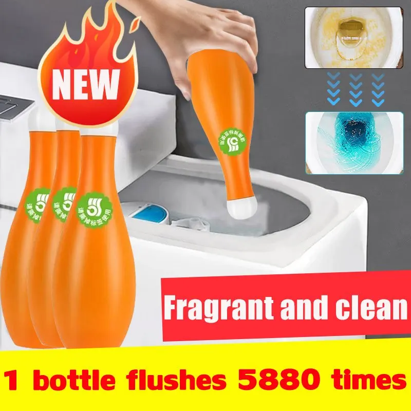 Toilet Cleaner Toilet Bowl Cleaner Bathroom Bowl Stain Remover Freshener 1/3 Pcs