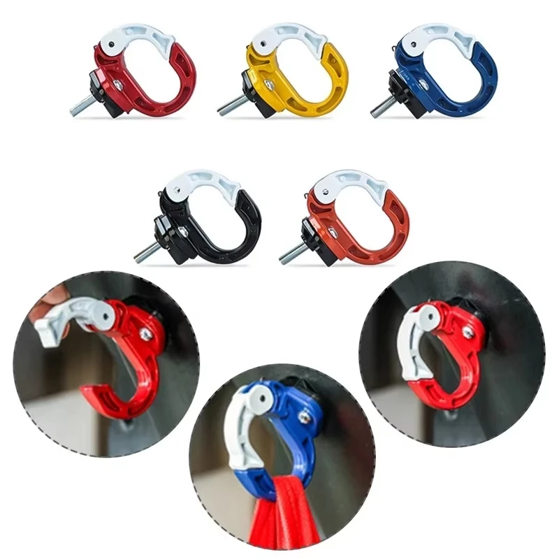 Motorcycle Hook Luggage Helmet Hook Aluminum Alloy Mount Holder Hanger For Motorbike Scooter Dirt Bike ATV Moto Accessories