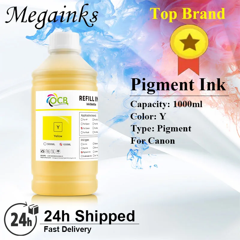 1000ml 12Color/Set Pigment Ink for Canon PFI-1700 PFI1700 PFI-1000 Pro 1000 2000 4000 6000 6100 520 540 Pro-1000 4000s 6000s
