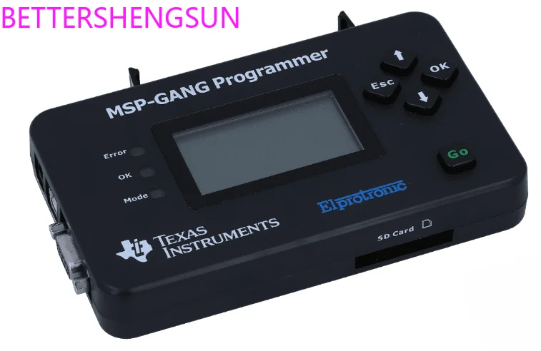 

MSP-GANG MSP430 One to Eight Device Programmer Encoder Microcontroller LCD Screen