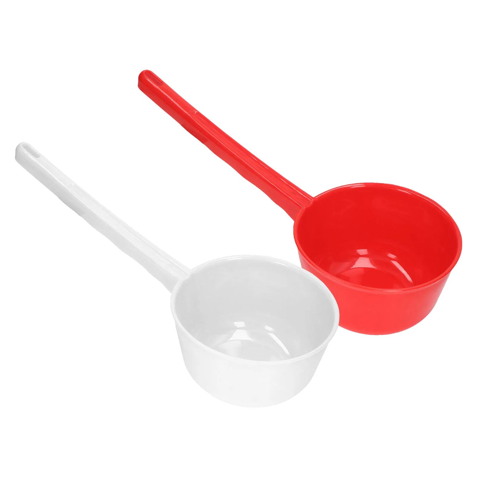1Pc Water Scoop Thickened Plastic Long Handle Large Capacity Agricultural Water Ladle Scoop Dipper Garden Bathroom Kitchen
