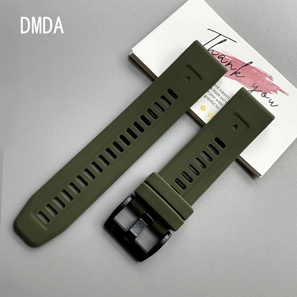Enhanced Silicone Sport Strap | Soft Quickfit Band | 22/26mm | Premium Performance Bracelet