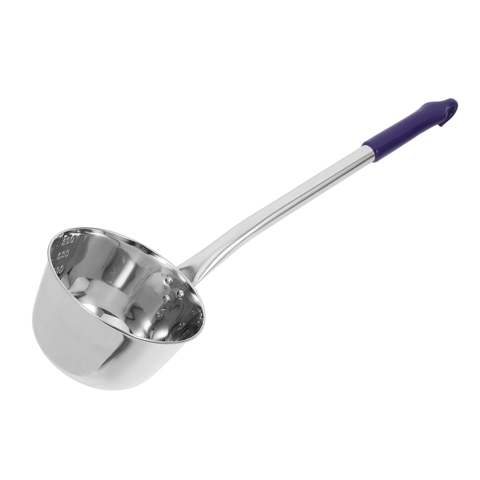 19 29inch Long Handle Stainless Steel Water Ladle Deep Bowl Measurements Hangable Kitchen Bath Scoop Spoon Stainless