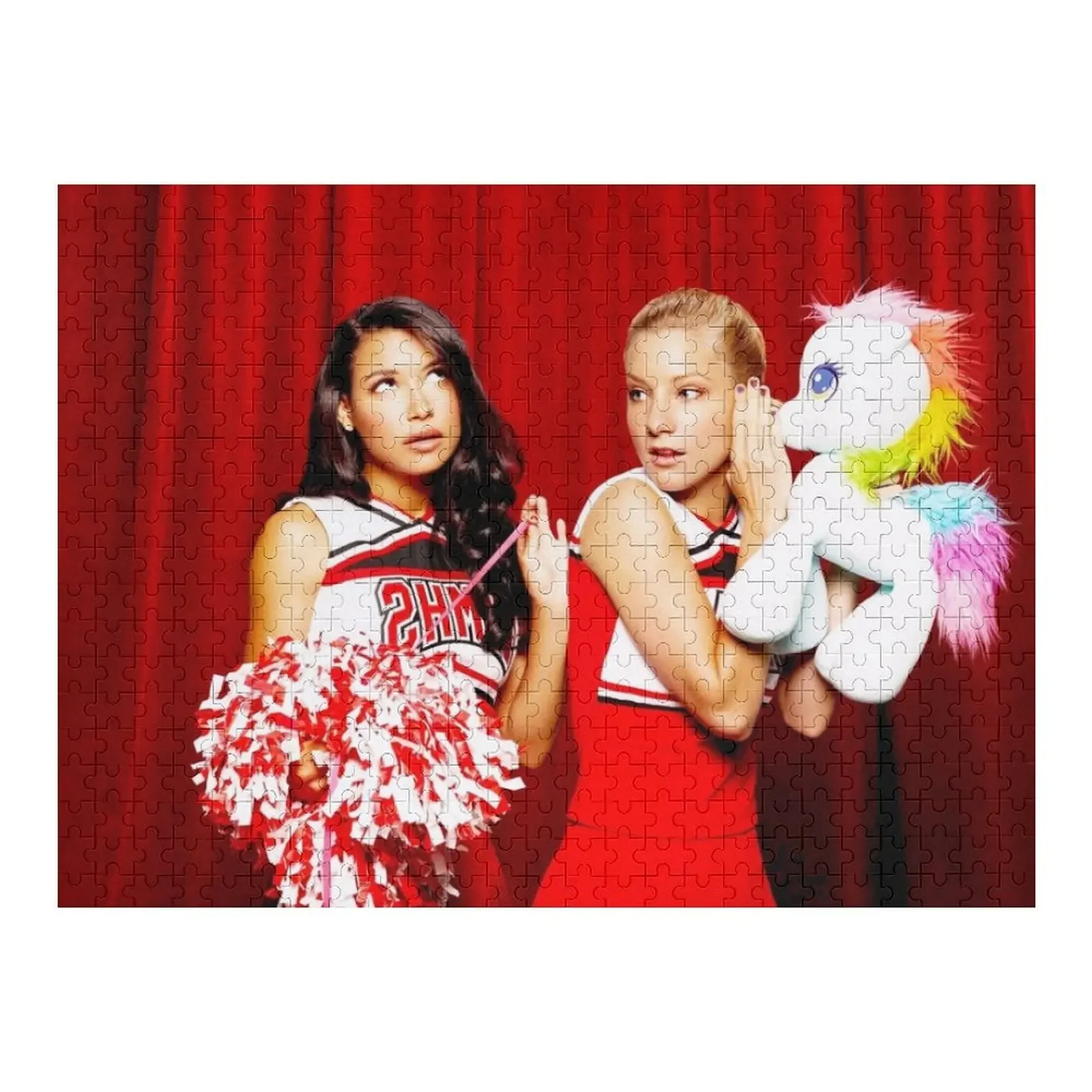 Brittana (Brittany & Santana - GLEE) Jigsaw Puzzle Personalized Baby Toy Personalized Gift Ideas Wooden Adults Puzzle