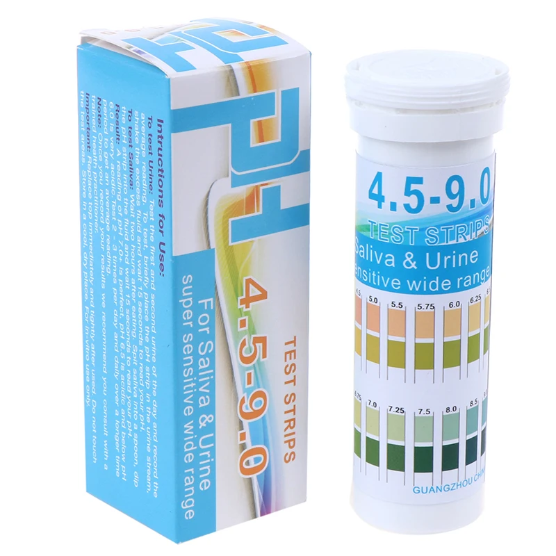 New 150 Strips Bottled PH Test Paper Range PH 4.5-9.0 For Urine Saliva Indicator