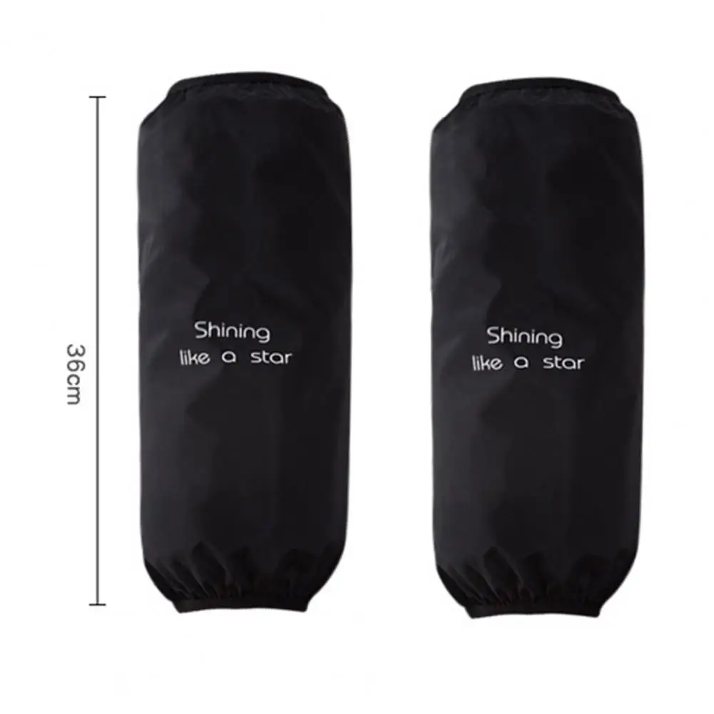 1 Pair Useful Sleeves Protectors Waterproof Wide Application Elastic Cuffs Extra-Long Cooking Arm Sleeves Covers