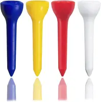 100Pcs 36mm/49mm Mixed Color Plastic Golf TEES ounces bulk price golf accessories Gift for Golfer 1