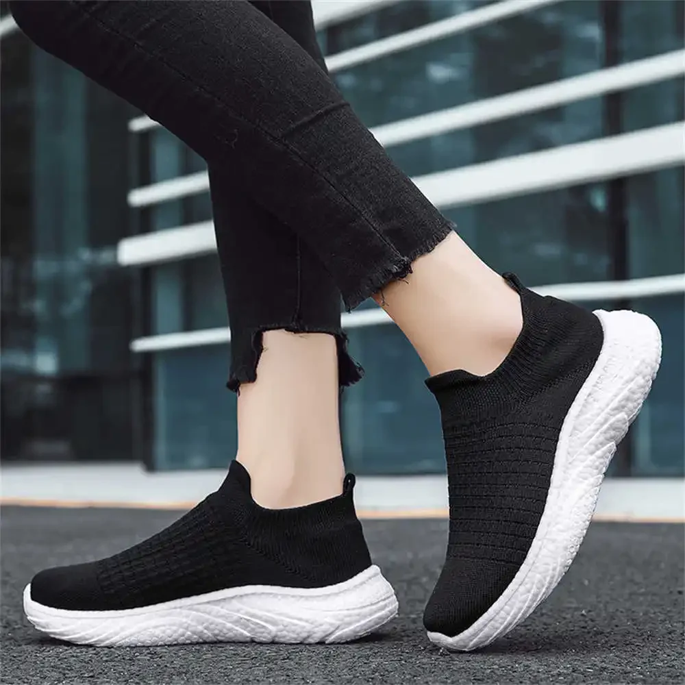 Fabric Soft Bottom Women's Natural Sneakers Tennis Plus Size Shoes 42 43 44 45 46 Comfortable Women's Boots Sports Losfers