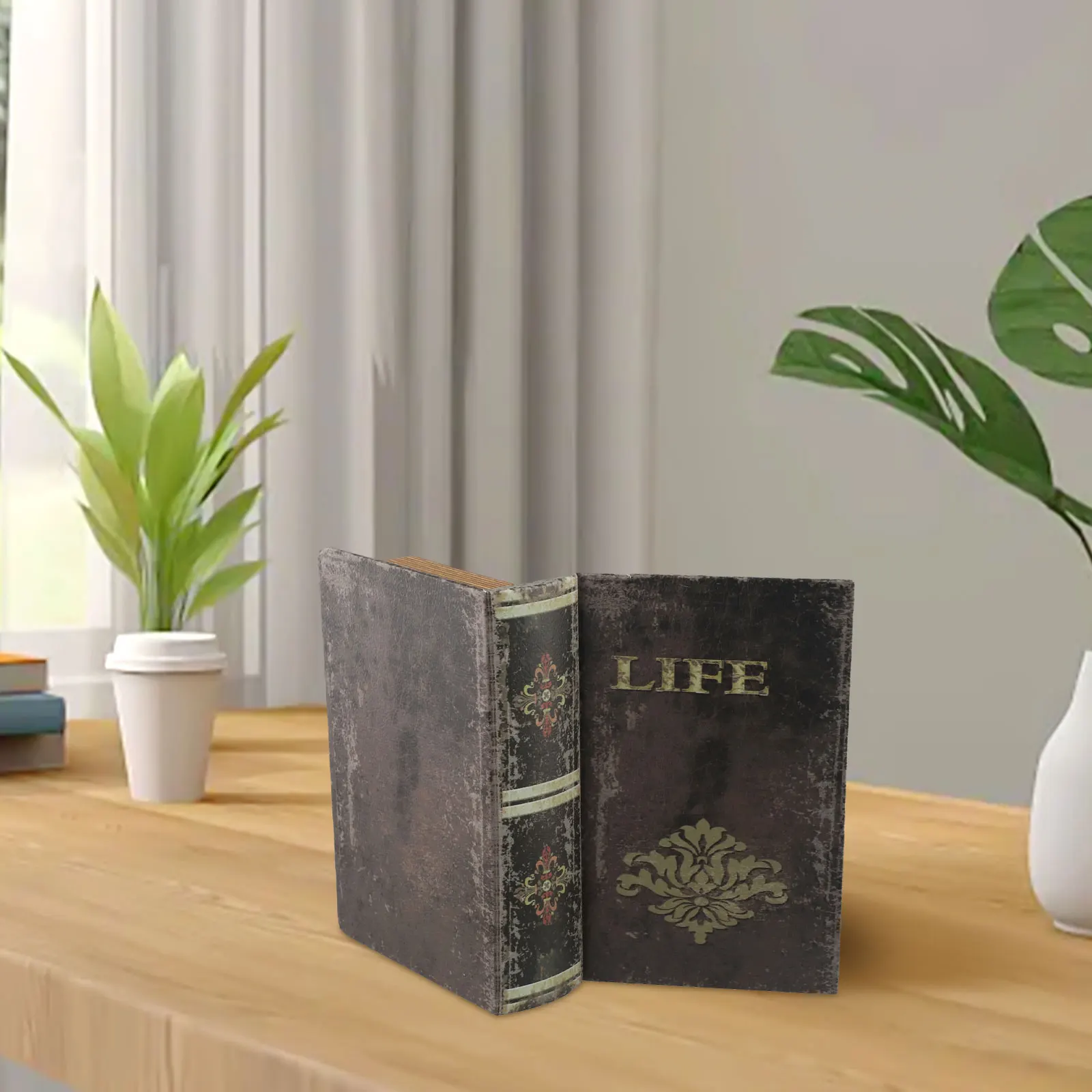 Description Picture 6 of itemDecorative Book Craft Furniture Crafts Decorative Book Craft Furniture Exquisite Vintage Vintage Design Unique Vintage Design