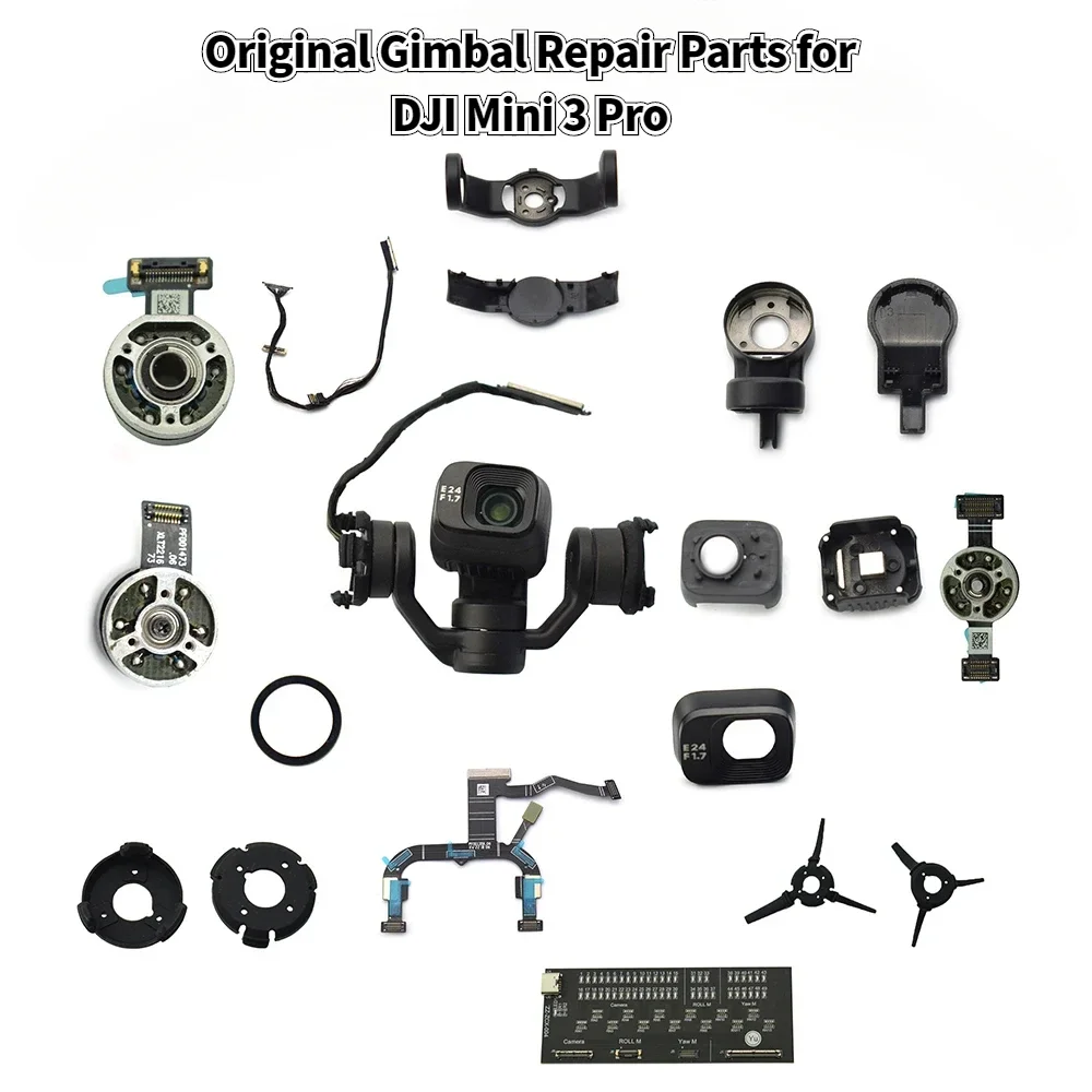 Description Picture 2 of itemOriginal Gimbal Repair Parts For DJI Mini 3 Pro Gimbal Camera/Signal Cable Test Tool/Yaw Roll Motor/Damping Rubber/Lens Glass