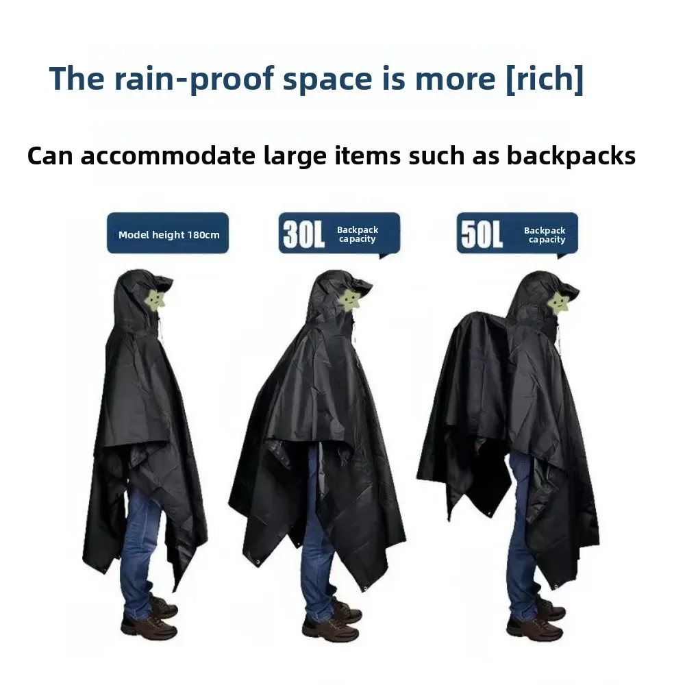 Military Waterproof Rain Poncho 5