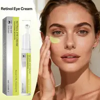 Korean Retinol Anti Wrinkle Eye Cream Hydrating Shot Tightening Booster Face Cream Eye Serum Shrink Dark Circles Repair Serum
