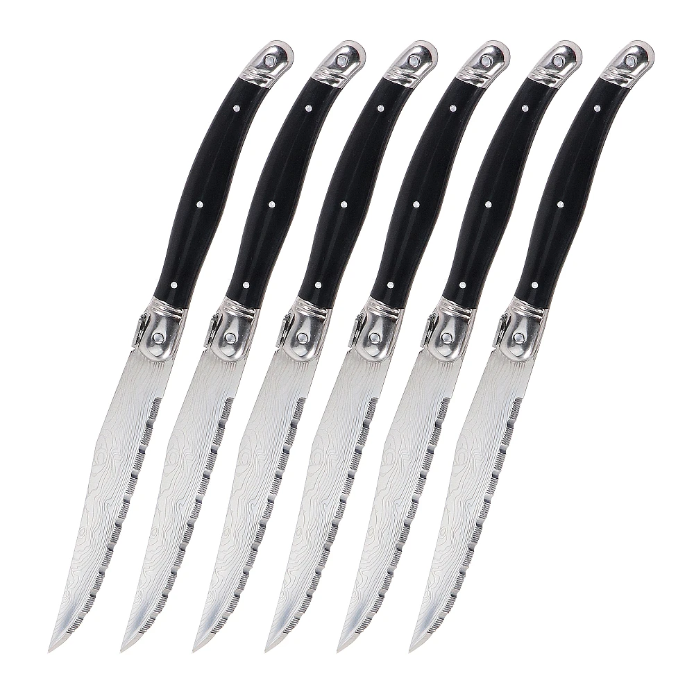 6pcs black