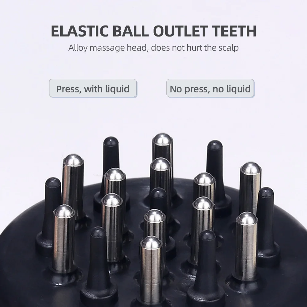 Scalp Applicator Liquid Comb for Hair Scalp Treatment Essential Oil Liquid Guiding Comb Hair Growth Serum Oil Apply Hair Care