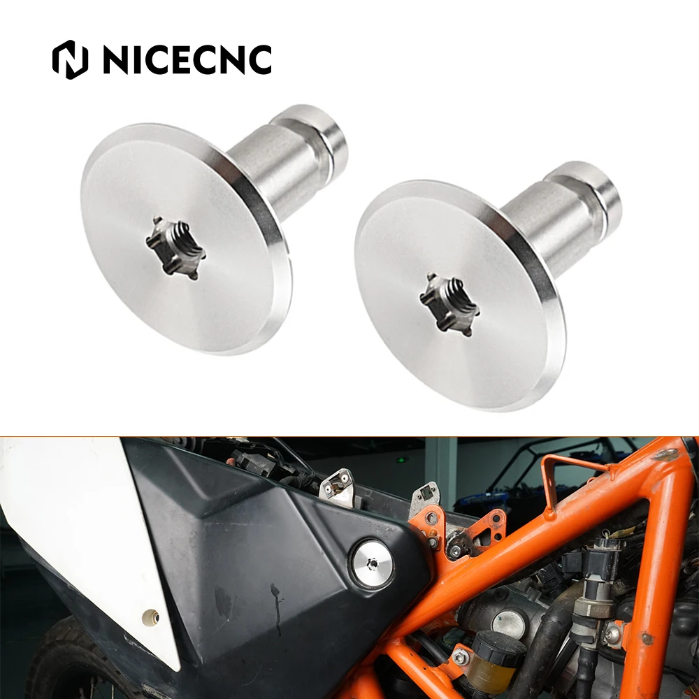 

2x Subframe Fuel Tank Mounting Hardware Bolts for KTM 690 Enduro 690 SMC R 690 SMCR 2014 2015 2016 2017 2018 2019 2020 2021 2022