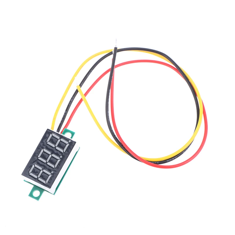 2PCS 0.36 DC LED 디지털 전압계 0 100V 전압 측정기 자동차 모바일..