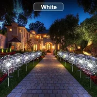 Solar Fireworks Lights - 8 Lighting Modes, IP65 Waterproof, Outdoor Festival Decorative Lights For Courtyard, Lawn, Garden, Path 1