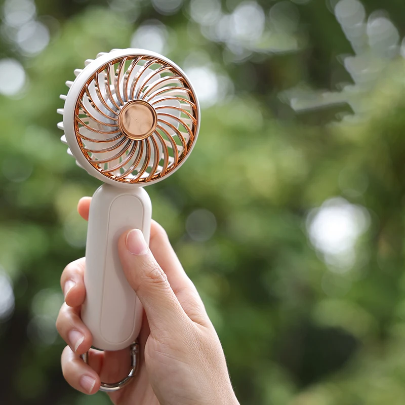 

Новое поступление, удобный маленький перезаряжаемый ручной внешний портативный мини-вентилятор с карабином для кемпинга