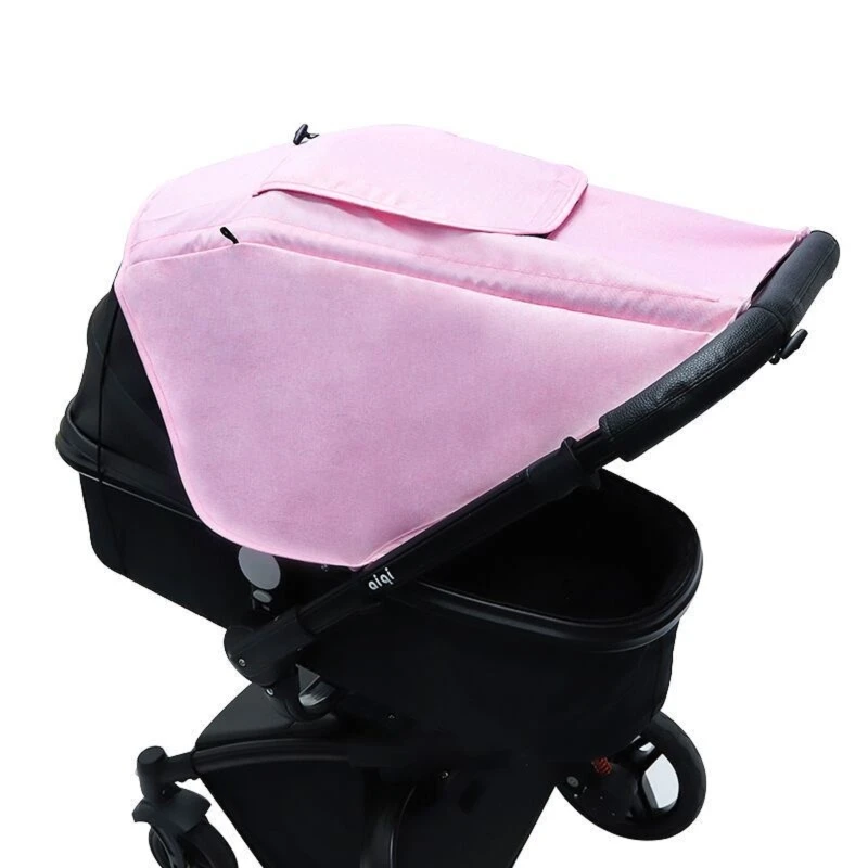 Stroller Sunshade Cover UV Protection Sun Shade Baby Carriage Canopy Pram Awning 2022 New baby stroller accessories baby bottle rack	 Baby Strollers