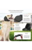 Pet Dog Earplugs for Summer Swimming Waterproof Head Cover Noise Reduction Soundproofing and Emotional Soothing Head Cover