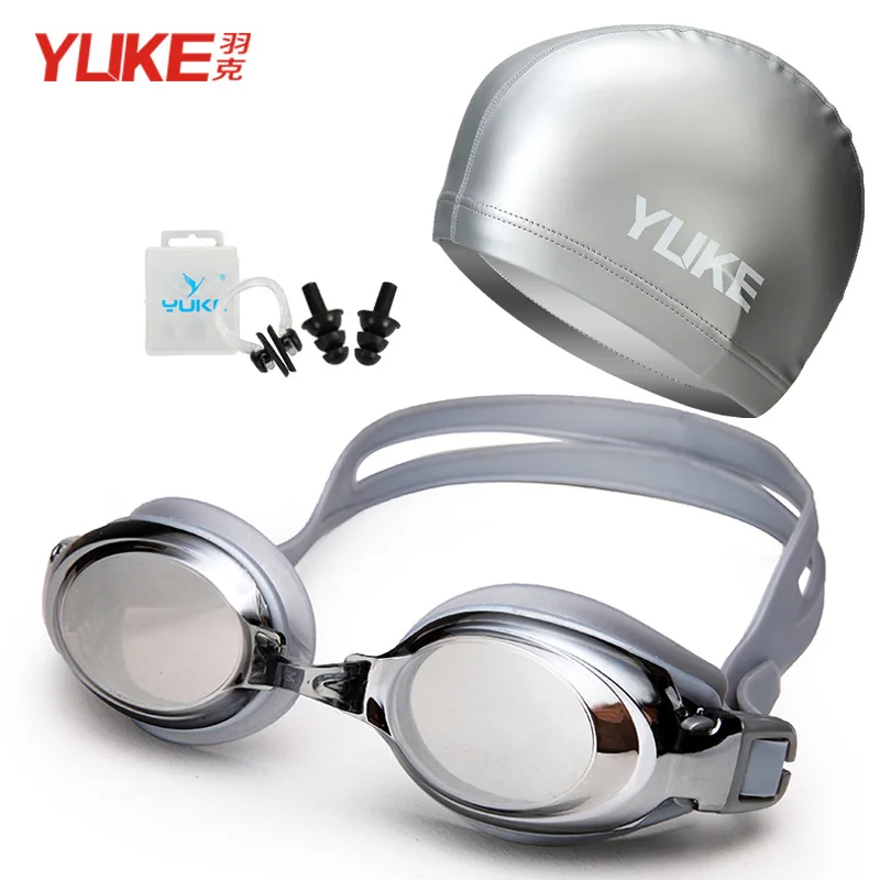 New Unisex Electroplate Glasses Professional Swimming Goggles Adults Waterproof Swim Uv Anti Fog Adjustable Glasses Pool Glasses 4