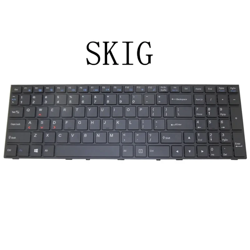 

Laptop Keyboard For DEXP For Ares E100 E103 E104 E105 E110 E112 E113 English US With Backlit Black New