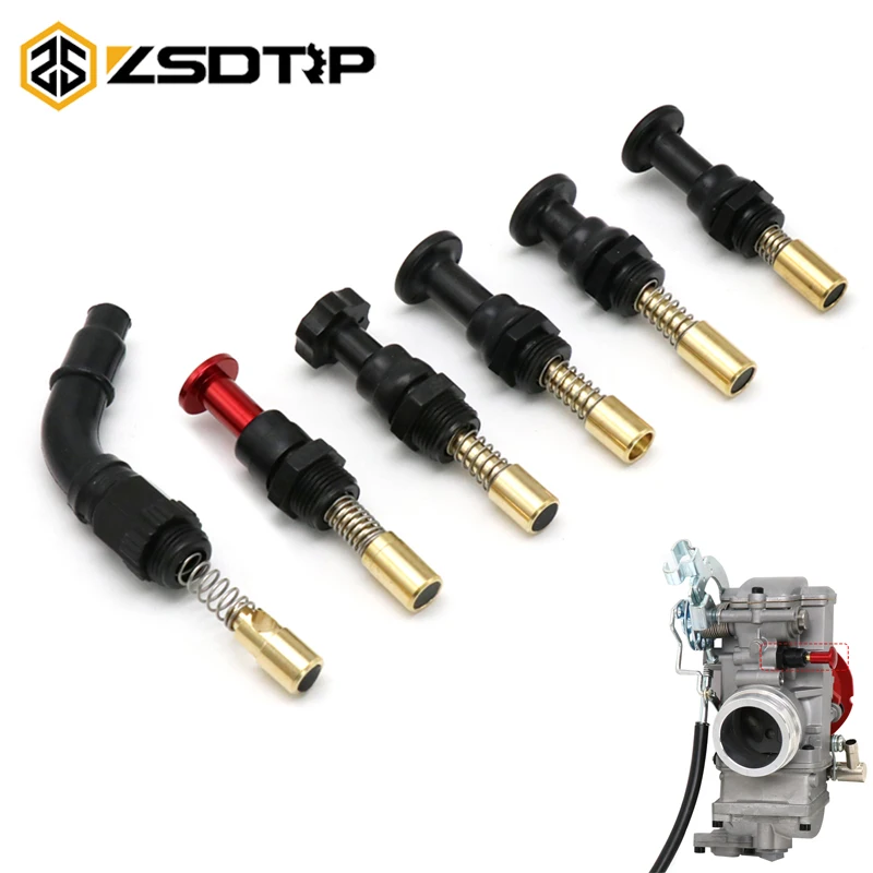 Фото ZSDTRP для Keihin Карбюратор FCR стартовый клапан Comp Cable Operated Choke Carb дроссель Плунжер стартовый клапан комплект для CRF 250 450X №1