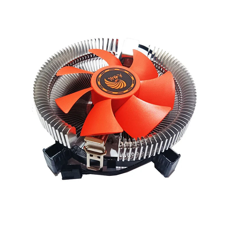 Universale No Led Cpu Cooler Computer Desktop Pc Cooler Dissipatore Di Calore In Alluminio Ventola Cpu Per Lga 1150 1155 1156 1366 2011 1700
