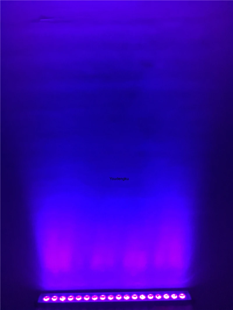 6 pieces  individually control Waterproof 18x18w rgbwa uv dmx wall washer led ig