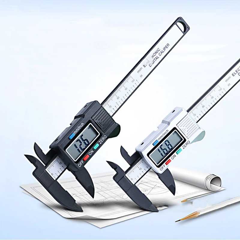 

150mm Mini Vernier Digital Calipers Precision Multifunctional Ruler Measuring Gauging Carpenter Woodworking Tools