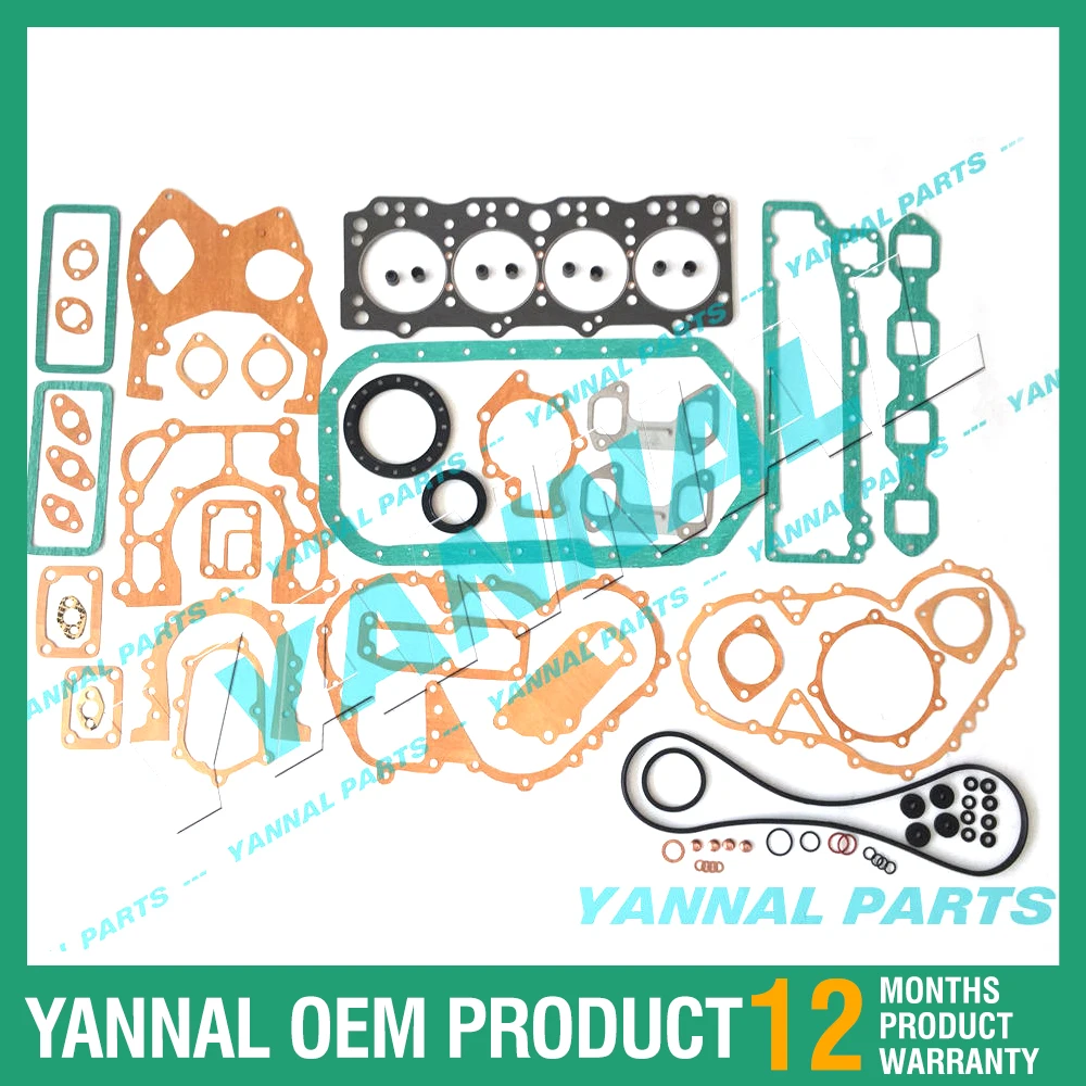 

For Dooan Deawoo Forklift DB33 DB33A engine complete cylinder head gasket kit