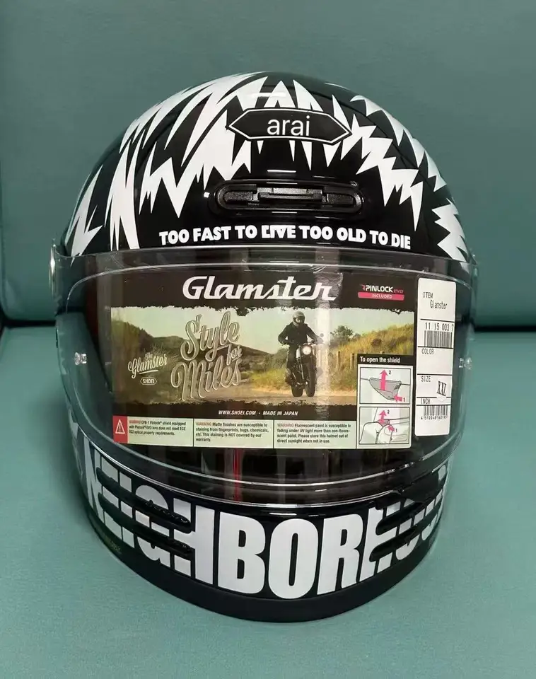 Full Face Motorcycle helmet glamster Neighborhood X DSC TC-5