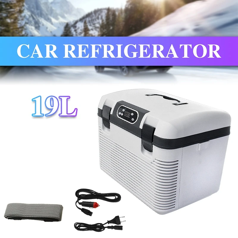 12L Car Small Fridge Freezer Portable Car Refrigerator Fishing Cooler And  Warmer For Skincare Foods Medications Home Travel - AliExpress