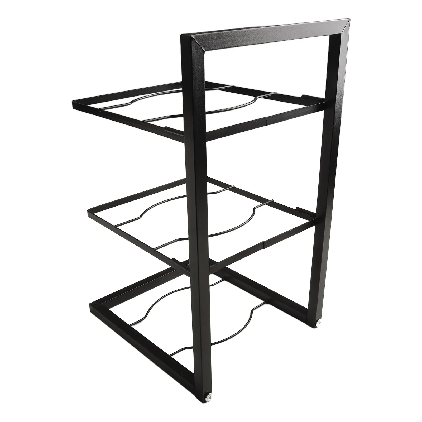 Pot Rack Kitchen Storage Rack Multi-Layer Pot Storage Cabinet Layered Pan Holder Tiers Kitchen Supplies
