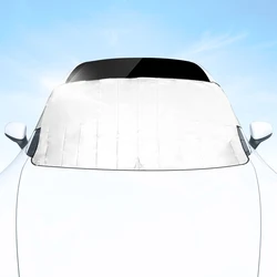 Universal Car Window Sunshade Windshield Anti - UV Cover Protector Accessories (Silver)