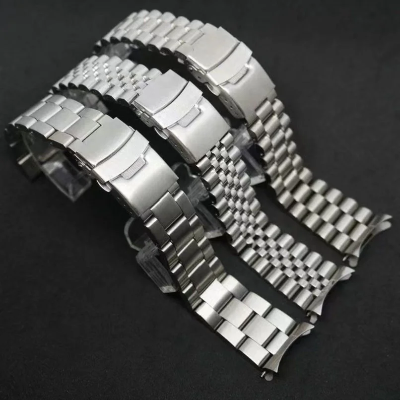 Per Orologio Seiko Cinturino In Acciaio Inossidabile Seiko No.5 Per Green Water Ghost Srpd63K1 Skx007 009 Bracciale In Acciaio Inossidabile