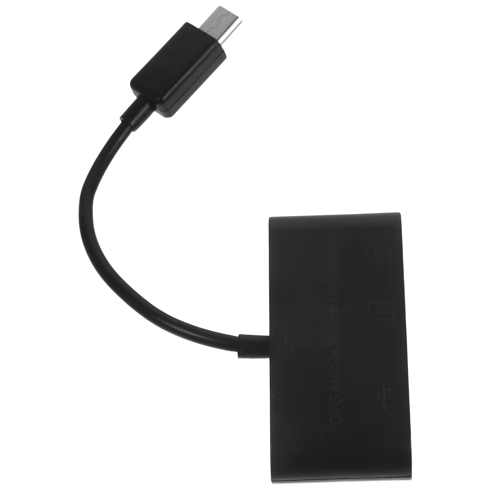 

3 in 1 OTG Mobile Phone and Tablet Connection Micro USB Connection Kit HUB SD MMC TF Reader Adapter