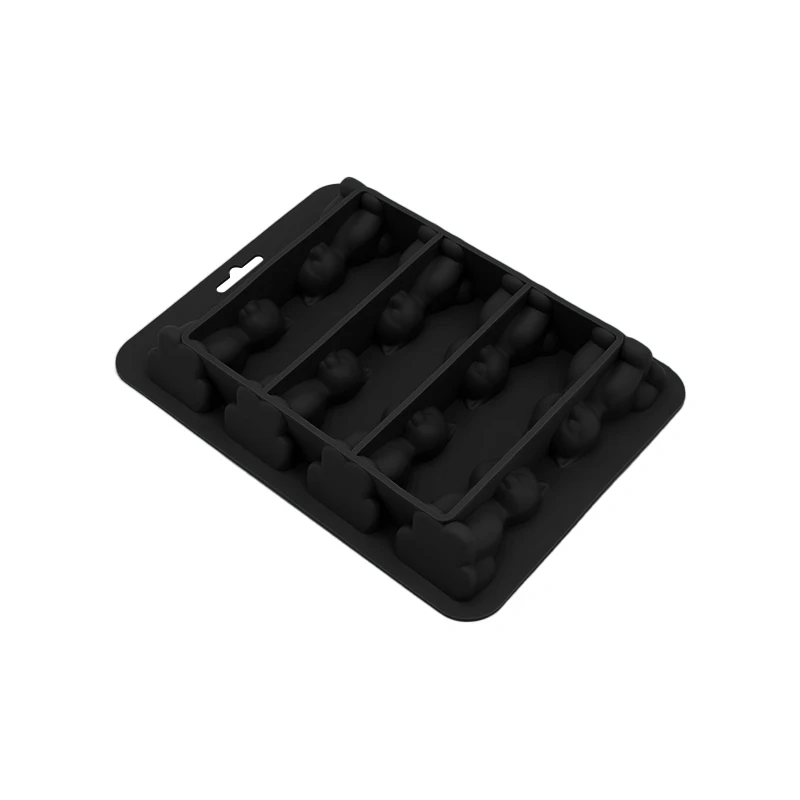 3D Cat Silicone Ice Cube Mold - Easy Release for Cold Drinks, Whiskey, and Cocktails, BPA Free