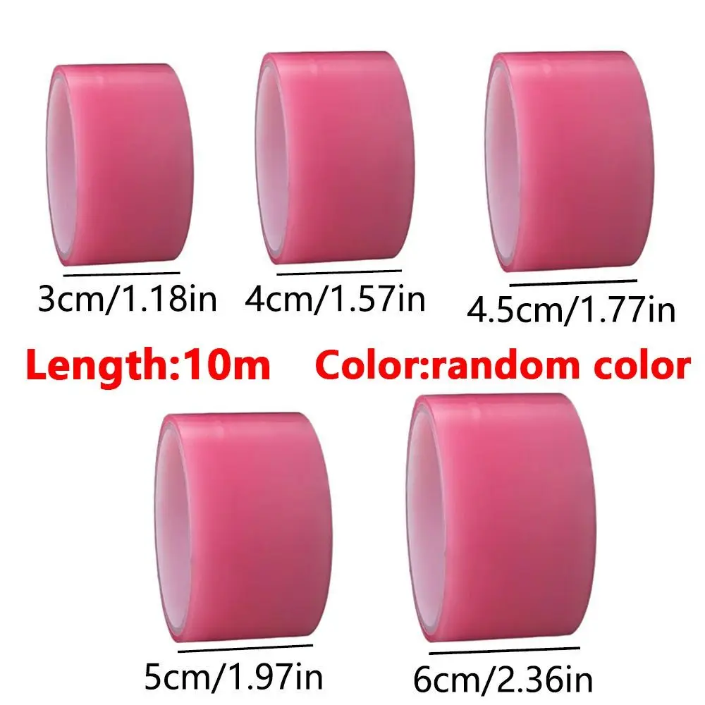 어두운 빛나는 끈적 공 롤링 테이프에 6Pcs 광선 다채로운 10M 끈적 공 접착제 장난감 수제 안전 글로우 스티커 테이프