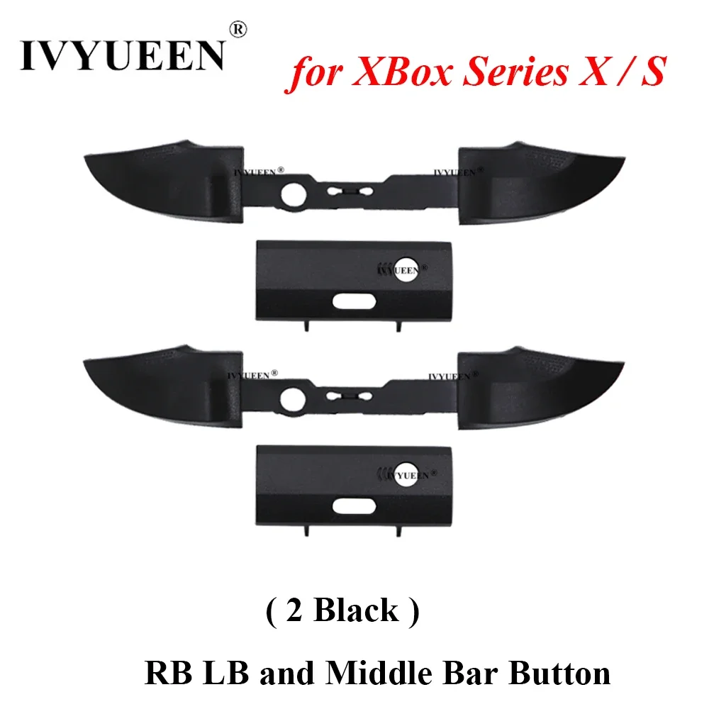 Premium Replacement RB LB Bumper Button Mod Kit with Middle Bar Holder