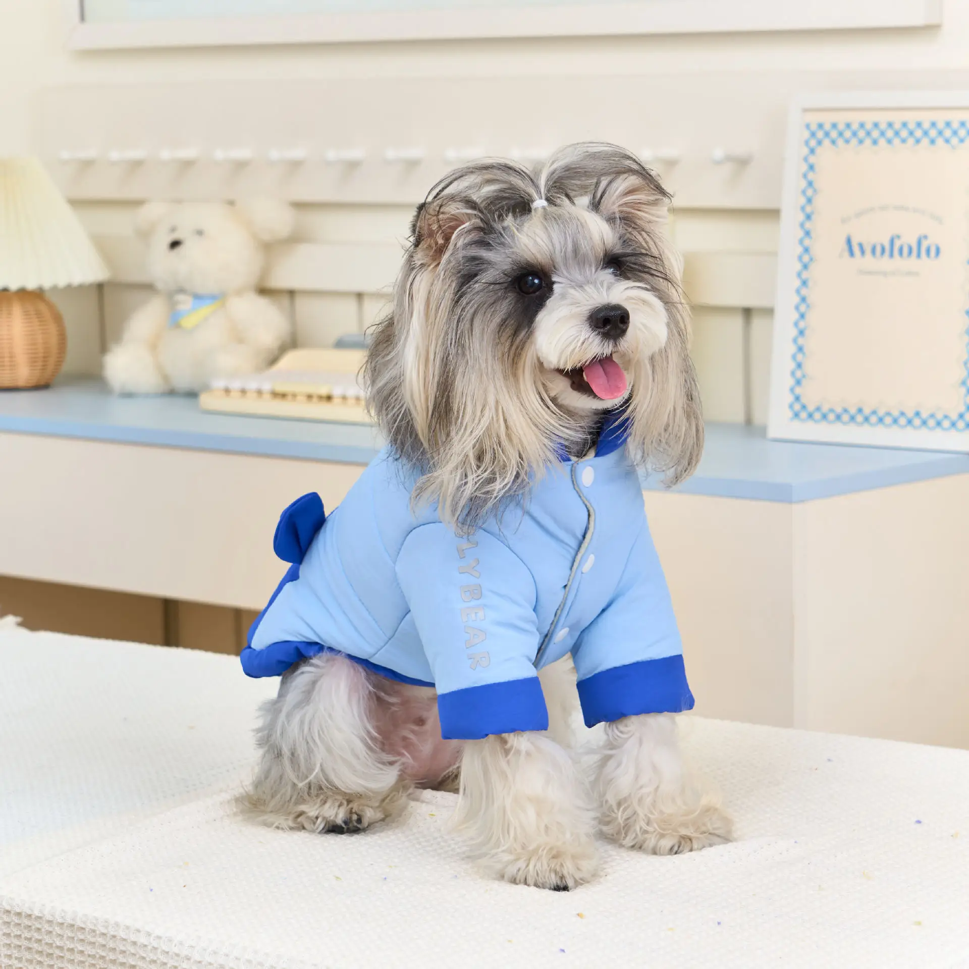 Winter Dog Coat Fleece Pet Jacket For Small Medium Dogs Warm_voghion.com