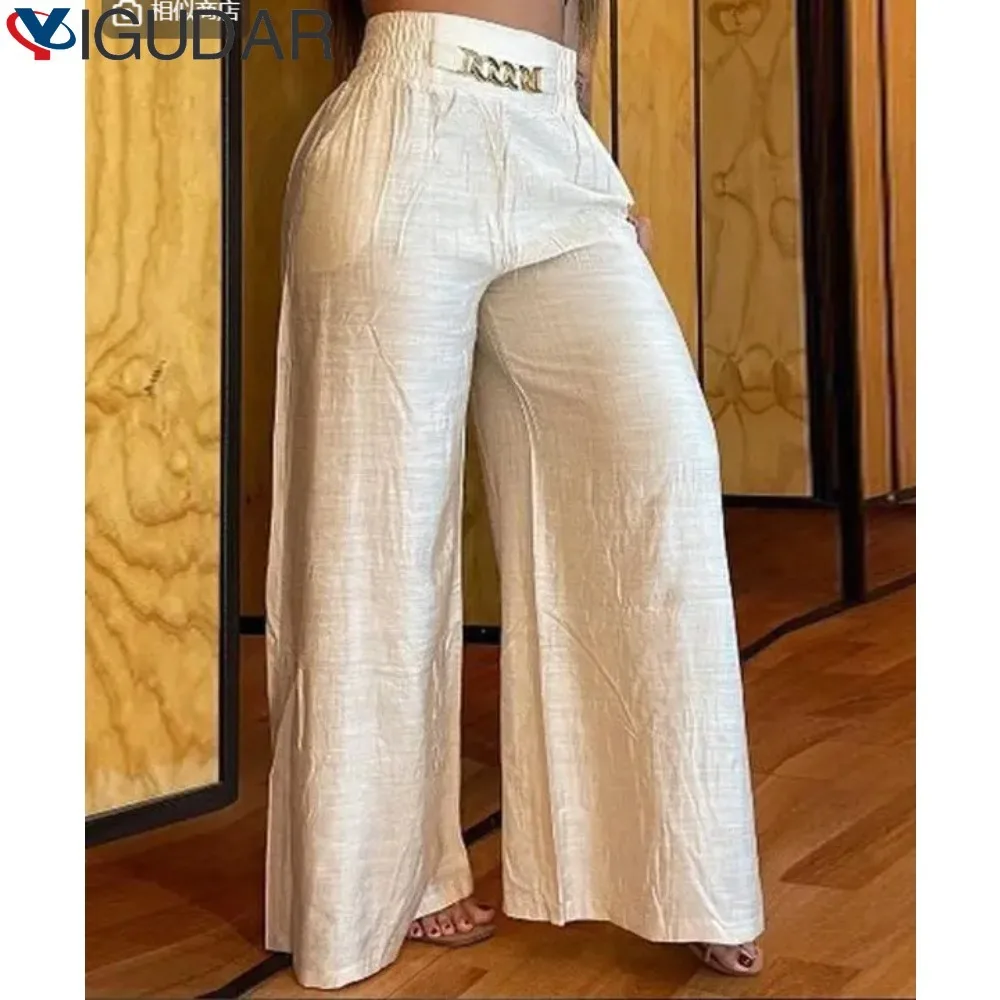 

Figure Print High Waist Wide Leg Pants Women Fashion Loose Pants Women Trousers Spring Summer Ankle Length streetwear women