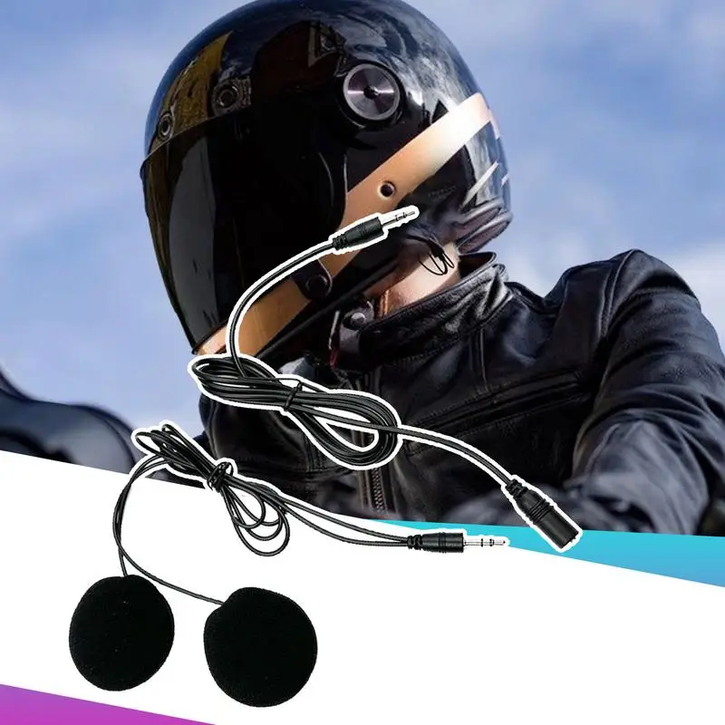 Helmet Headphones Motorcycle Helmet Headphones Sports Equipment For Ski Cycling Snowmobile Mountain Dirtbike Sportbike