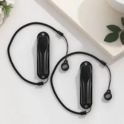 2Pcs 신뢰할 수 있는 실리콘 탄성 펜 끈 홀더 건강 관리 건설 교육 전문가를위한 분실 방지 개폐식 펜