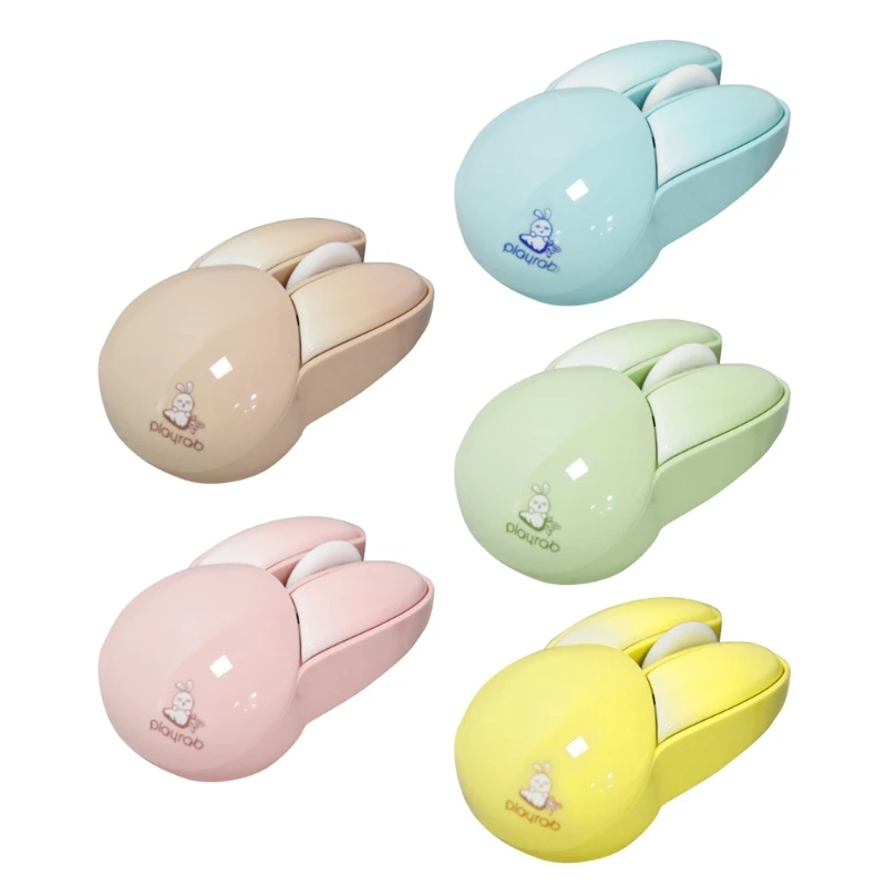 Y9RF Cute Rabbit 2.4G 3D Ergonomic Mice Silent USB Optical Gaming Mouse For Laptop AliExpress
