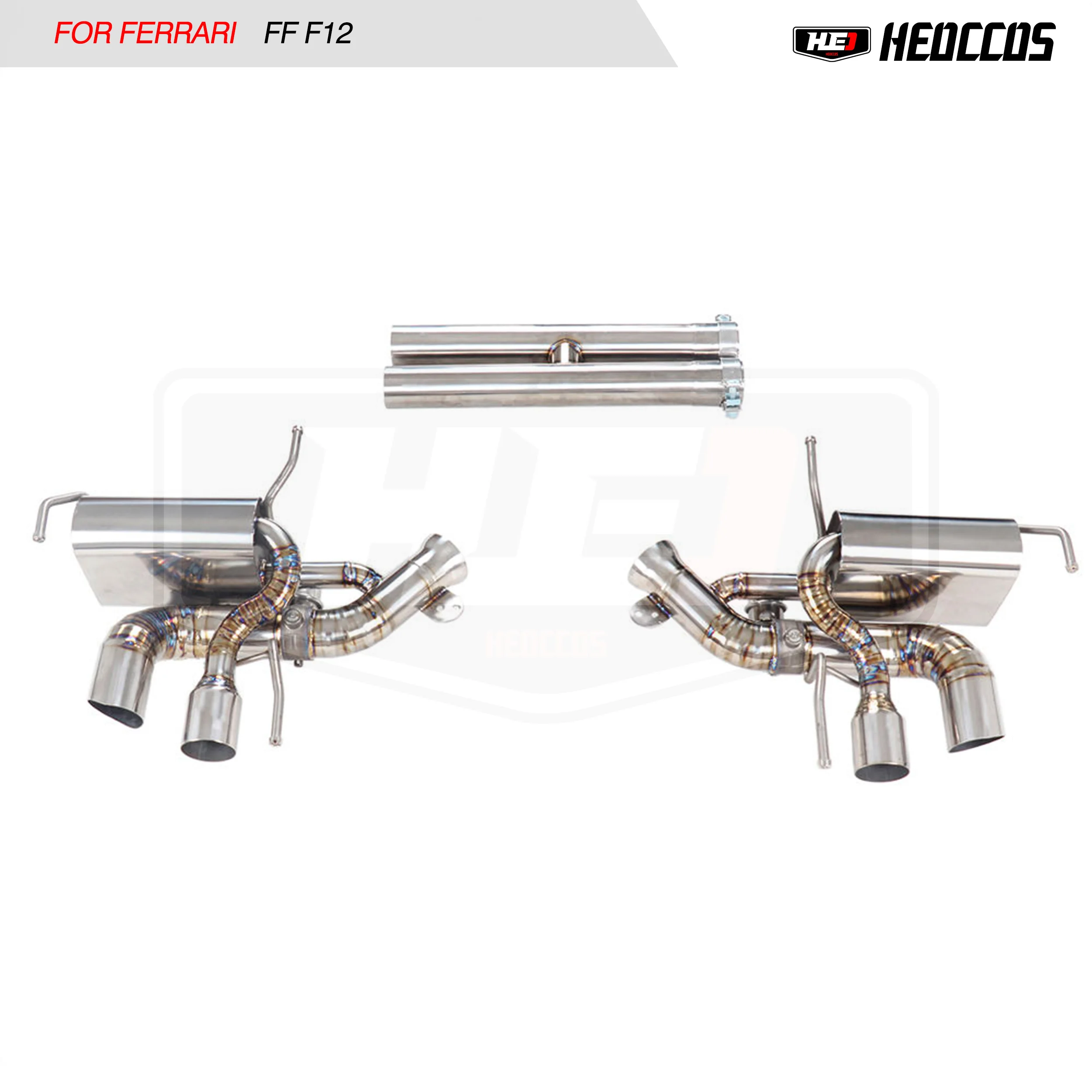 Silenziatore Di Scarico Catback In Acciaio Inossidabile Heo Per Scarico Valvola Elettronica Ferrari Ff F12 Catback