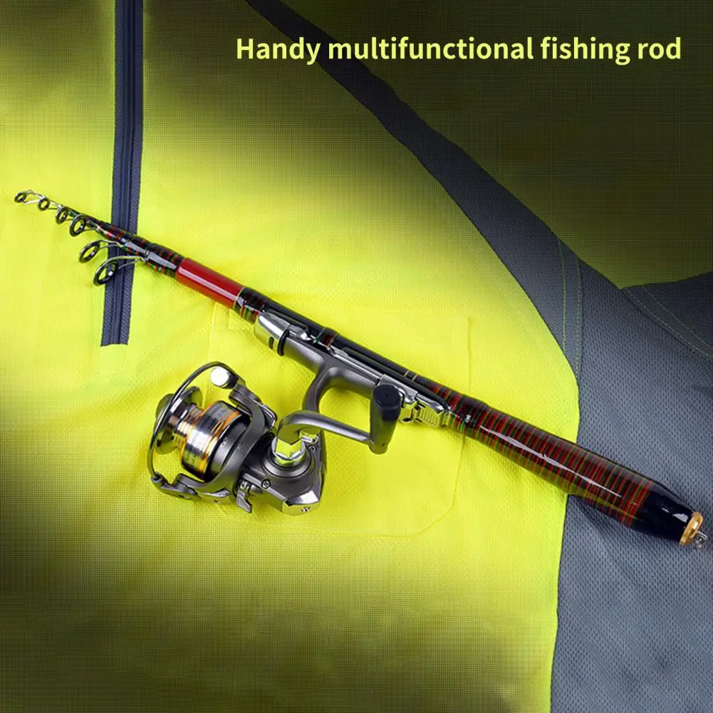Compact Flexible Retractable Freshwater Seawater Fishing Rod Ultralight  Wide Application Travel Fishing Pole Fishing Gear - AliExpress 18